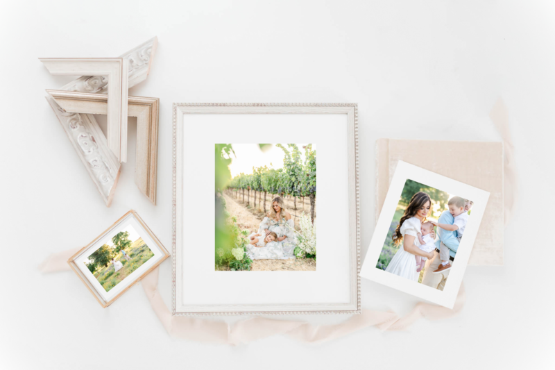 Heirloom products available by design from Bay area photographer, Light Livin Photography
