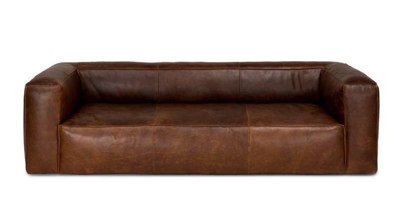 Sundance Leather Couch