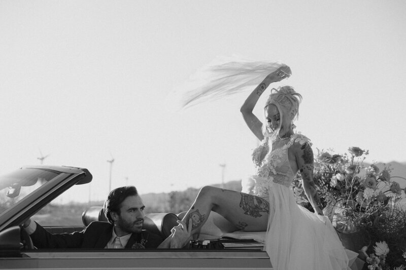 couple in car 