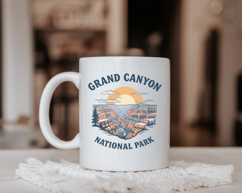 Grand Canyon National Park Mug - Mockup 3