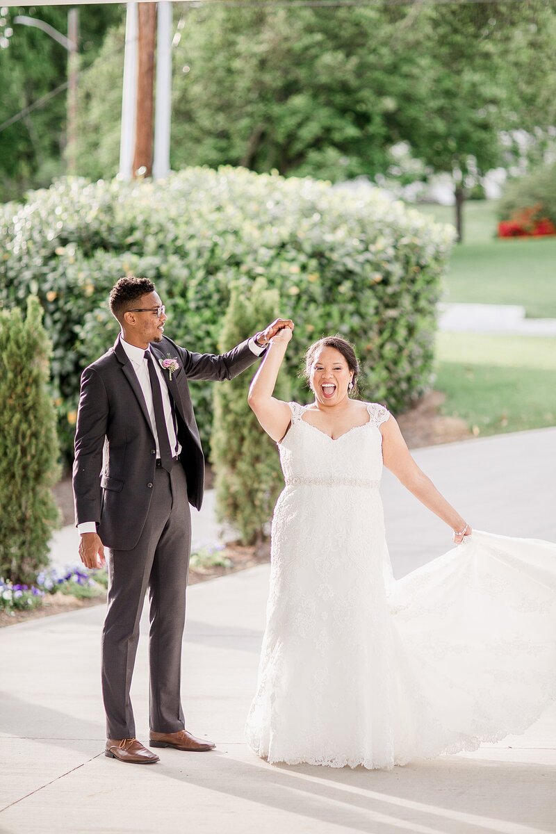 twirling by Knoxville Wedding Photographer, Amanda May Photos