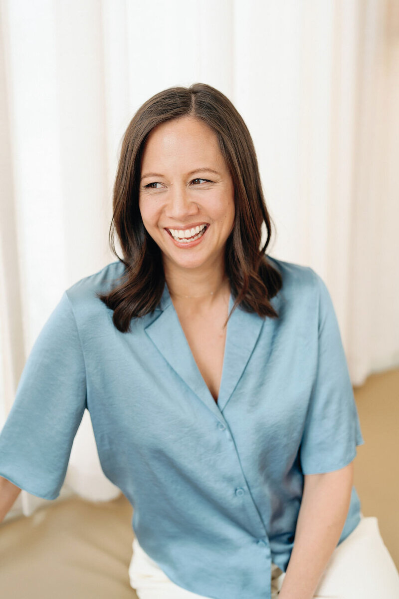 Headshot of Camille Jacinto Hale, a Northern CA wedding planner.
