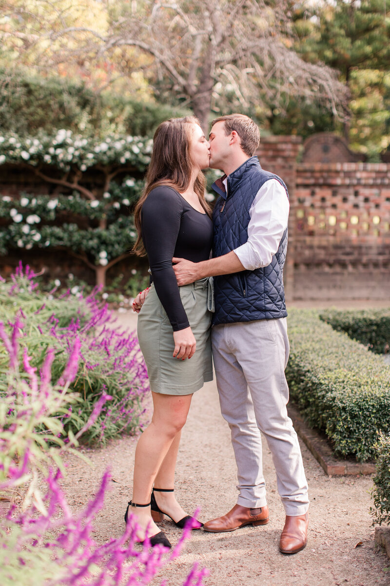Jennifer B Photography-Bill & Shanin's Engagement Session-Sandhills Gardens and Pinrhurst NC-2020-0098