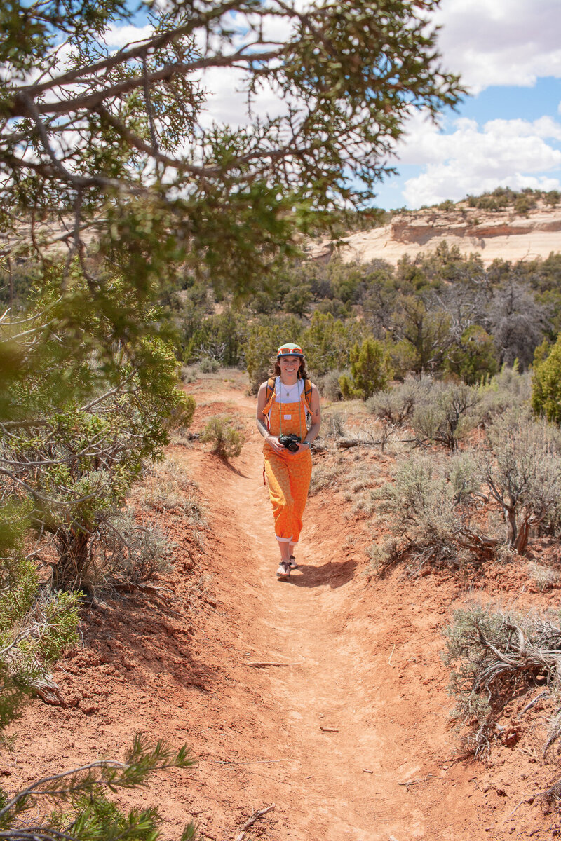 Portrait of Kass in the desert
