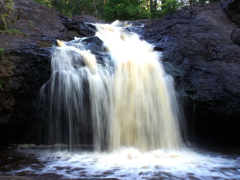 Waterfall at Amnicon State Park