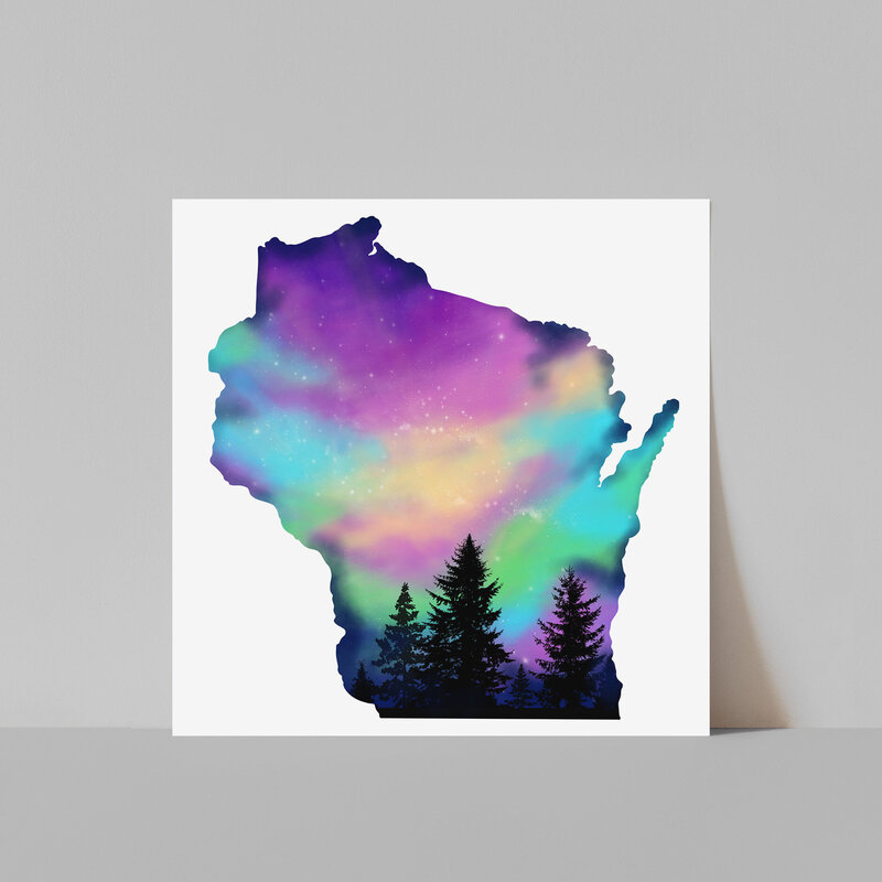 WisconsinNorthernLightsCloseup
