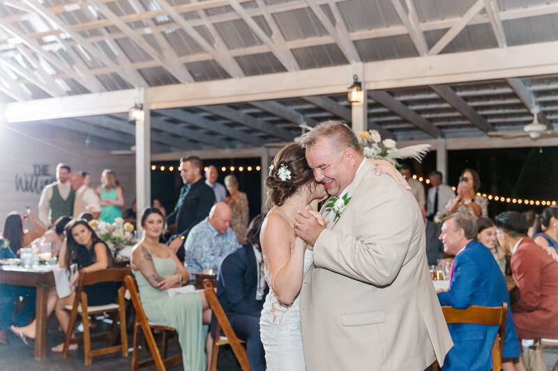 wedding party portrait at ko'olau ballrooms