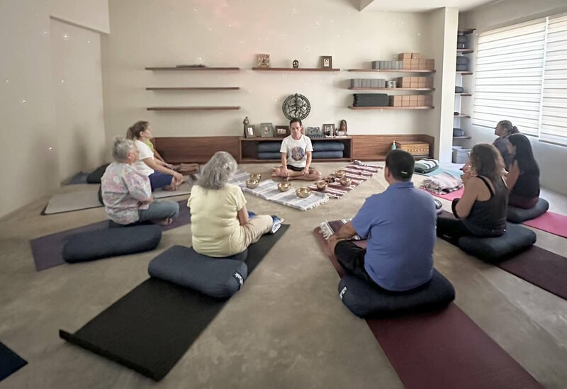 Sadhak Yoga Riviera Nayarit offers welcoming yoga classes for all levels and physical conditions, creating a supportive space for holistic movement and mindful practice.