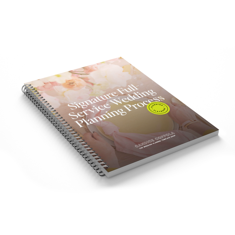 Full Wedding Planning Process 2