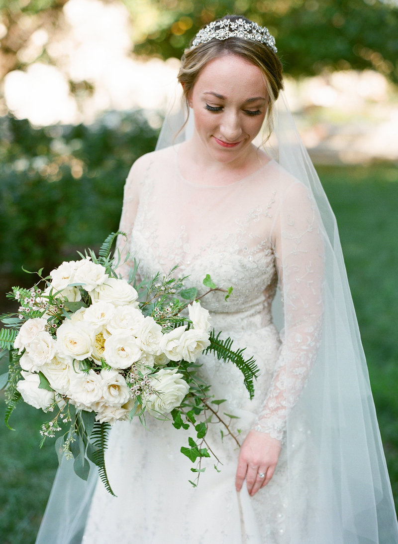 For the bride- dress hangers - Abby Grace Blog