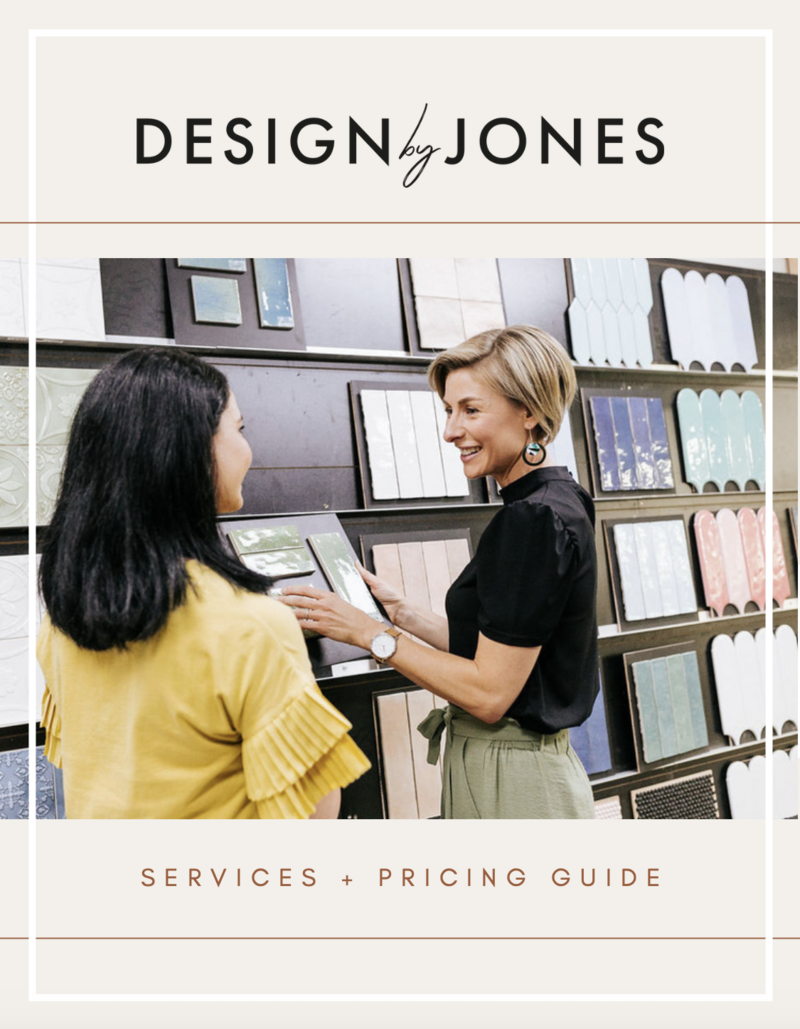 services and pricing guide