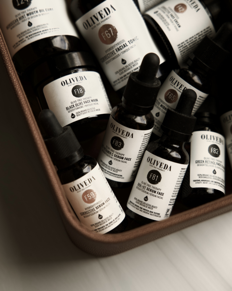 Oliveda skincare, sold by Inge at Serene Life Way