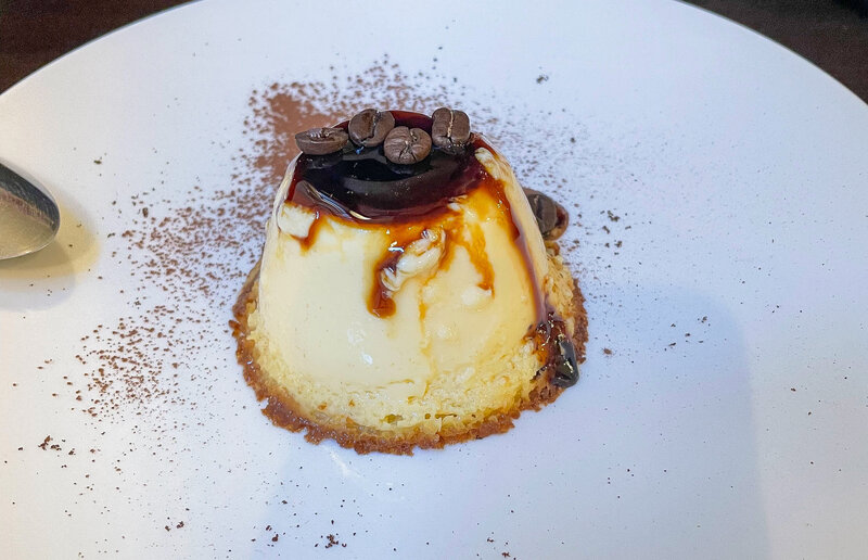 Dessert at Osteria alle Testiere in Venice, Italy