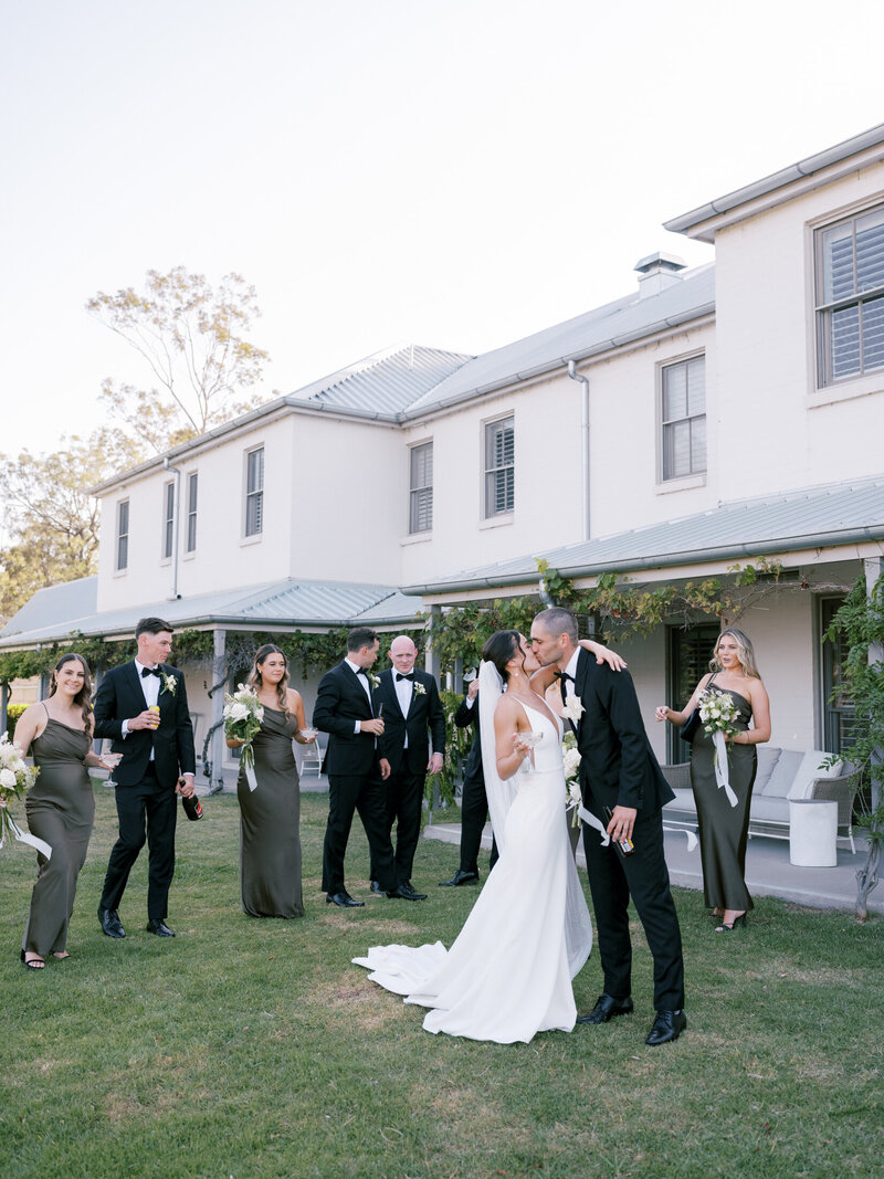 Spicers Guesthouse Hunter Valley Wedding Venue for an elegant white Spring Australia wedding - Sheri McMahon Fine Art Film Destination Wedding Photographer-63