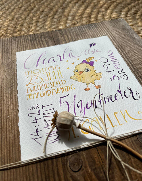 ulrike-müller-freie-traurednerin-kalligraphie-zur-geburt-charlie