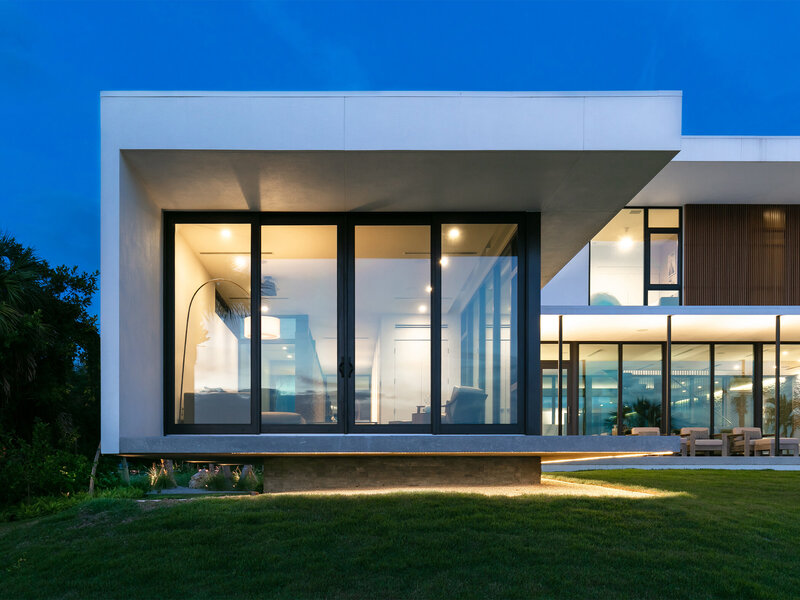 Sweet Sparkman Architecture Seathru House Landscape 5