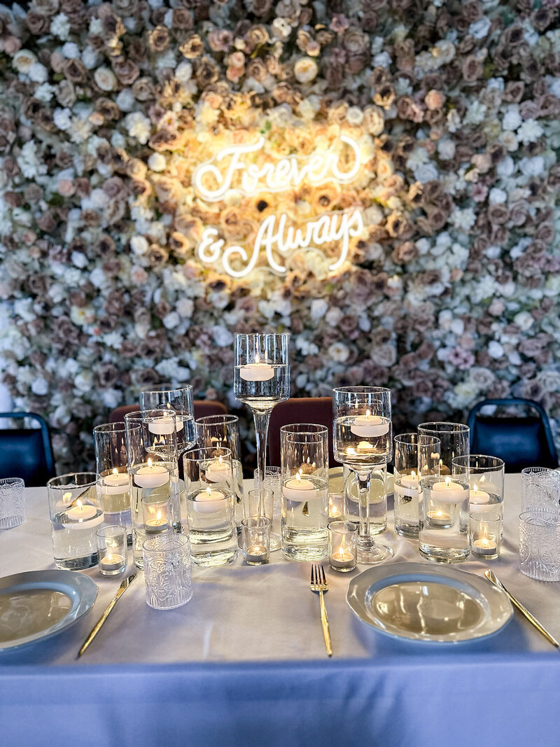 Plattsburgh modern wedding rehearsal dinner