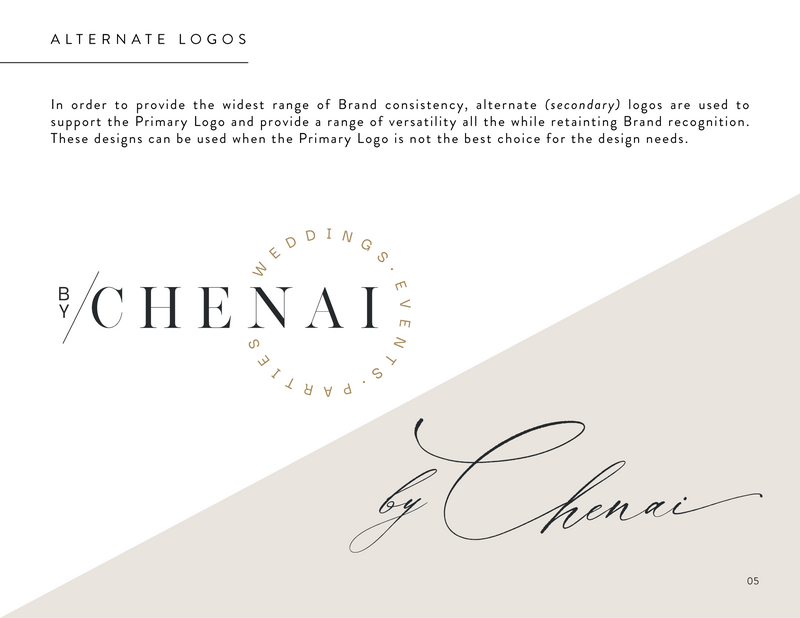 ByChenai_Brand Style Guide_Alternate Logos