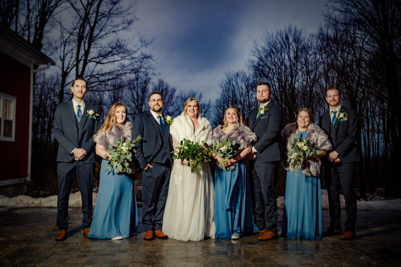 Couple at Temple's Country Weddings