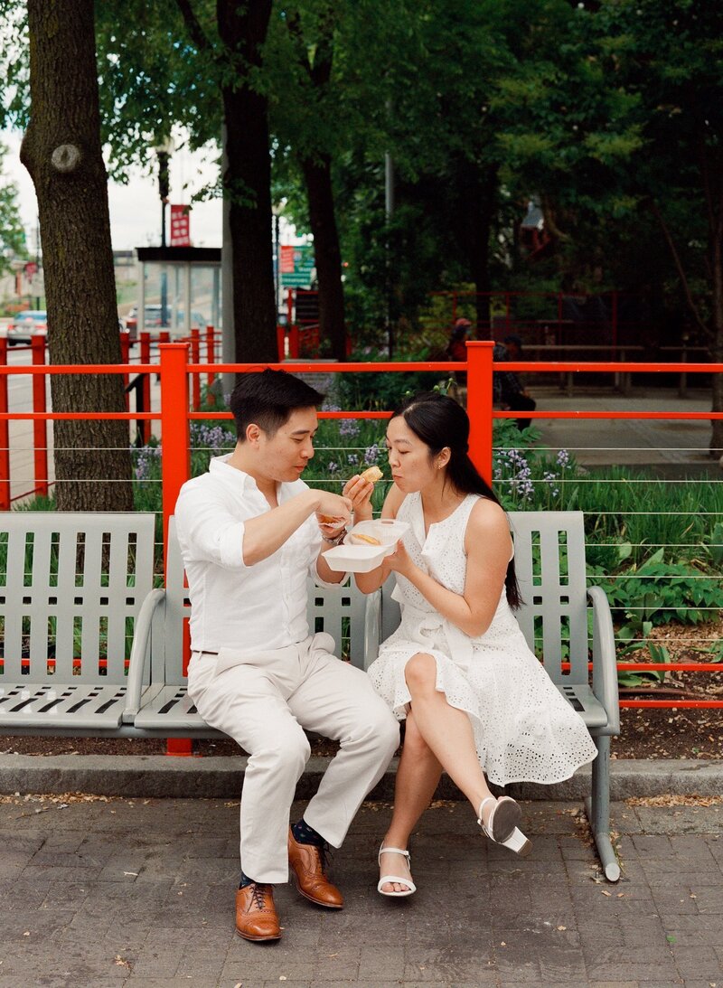 Film Engagement Photographer _ Alicia + Andrew Boston Engagement on Film _ Castillo Holliday Photo + Film -12