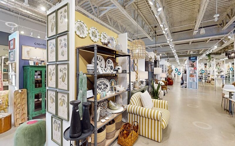 video tour of the first floor of showroom