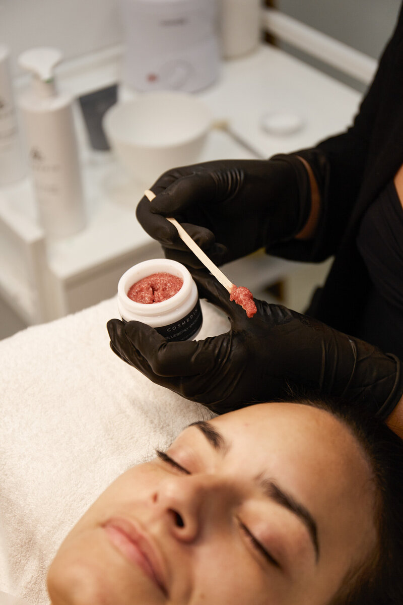 Treat the face to some deep-down indulgence with our CosMedix chemical peels and indulgent facial peels