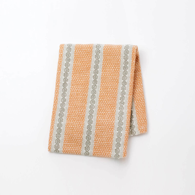 orange-hand-Towel-grey-stripes