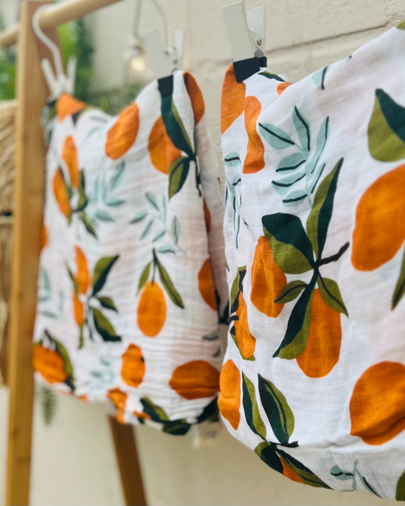 Orange Blossom Swaddle