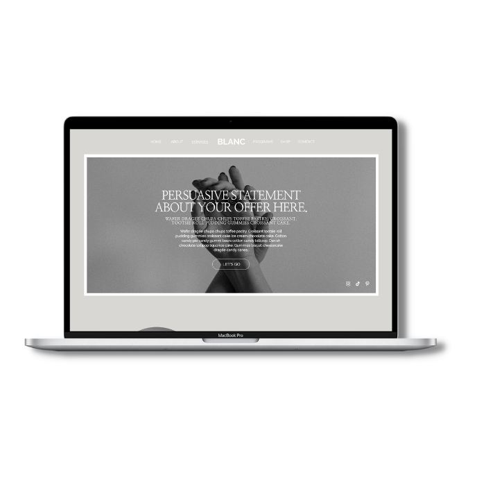 LAPTOP PLACEHOLDER - Template 1