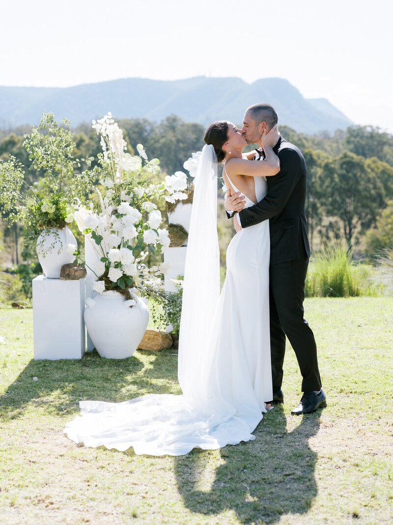 Spicers Guesthouse Hunter Valley Wedding Venue for an elegant white Spring Australia wedding - Sheri McMahon Fine Art Film Destination Wedding Photographer-44