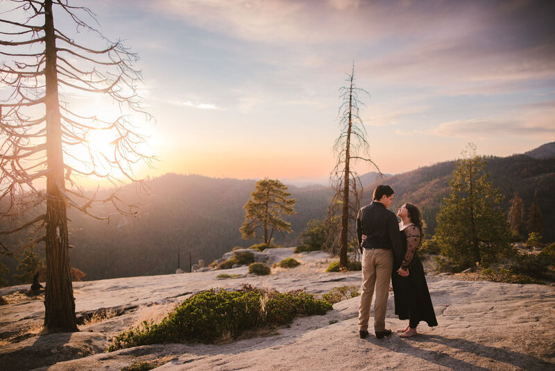 Sequoia National Park Engagement Photographer3525