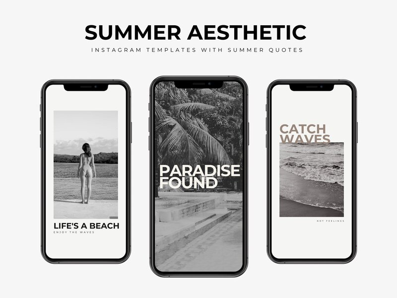 Instagram templates for ecommerce brands