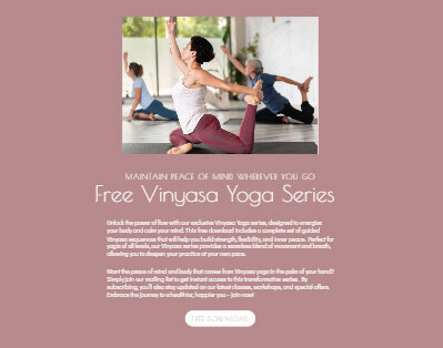Bloom Yoga Freebie
