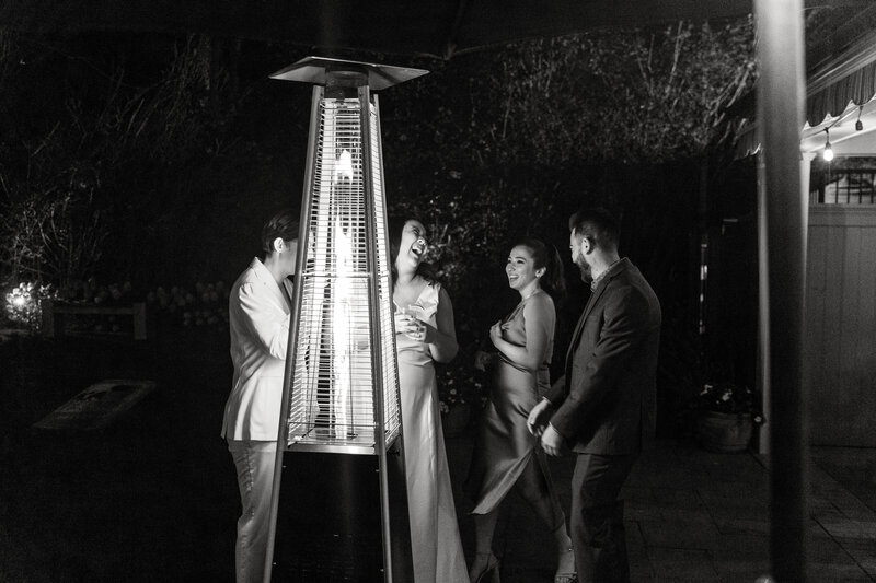 Fall Wedding Reception Hamptons