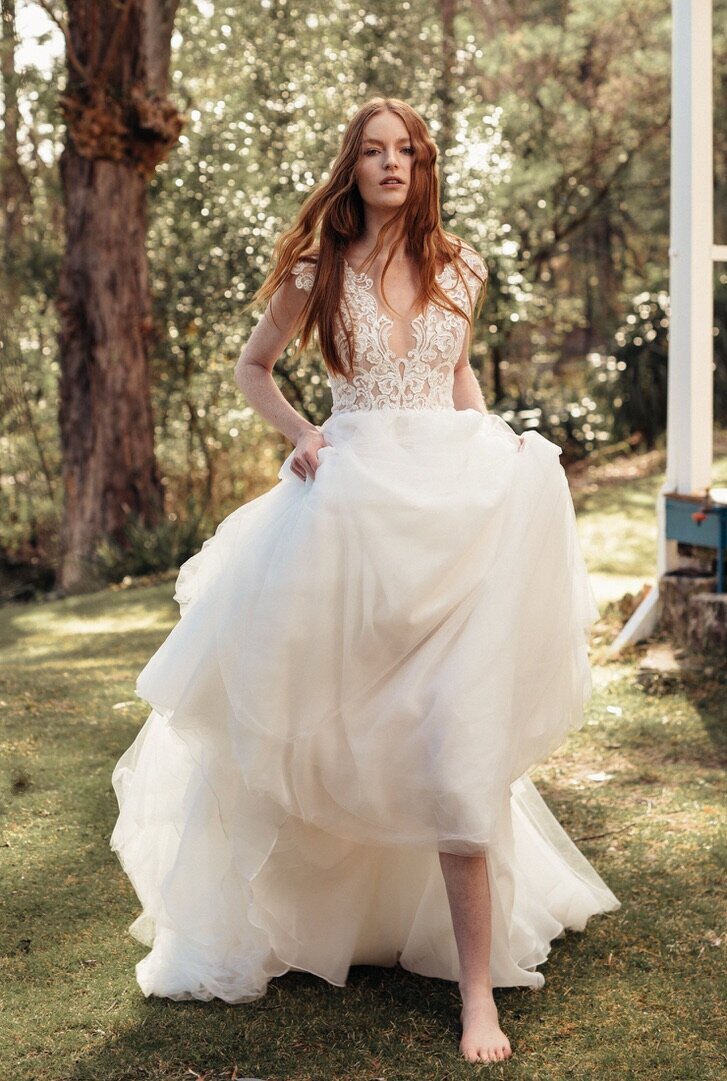 Bride at Melross Farm