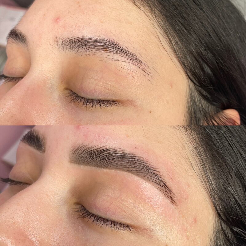 Brow Lamination in Frisco, Texas 