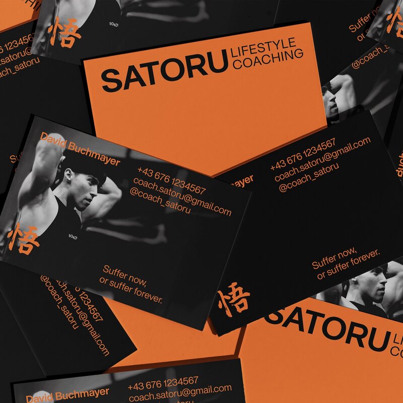 Coach Business Card, Editorial Design