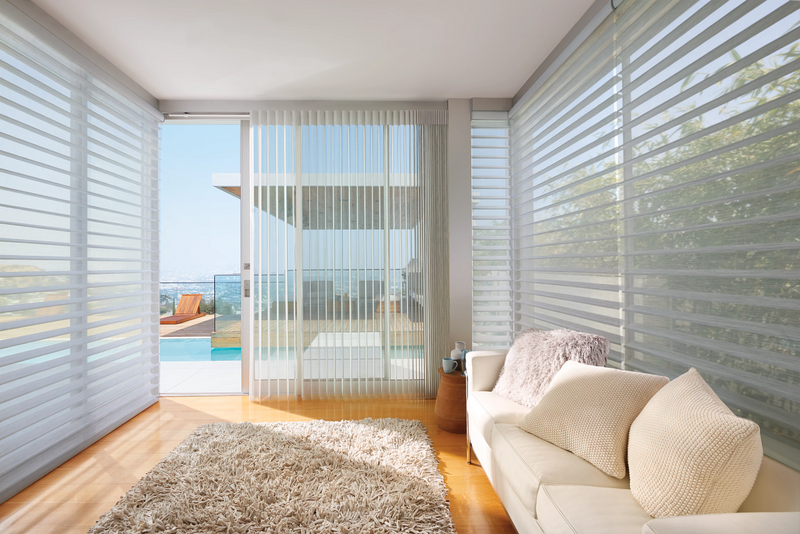 Living space window blinds