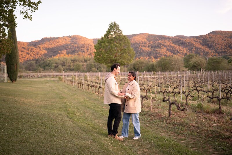 Bastide de Marie Provence Engagement Couple Photo shoot