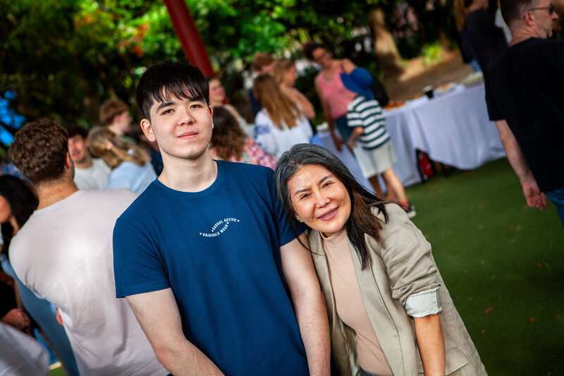 Gino and Mum