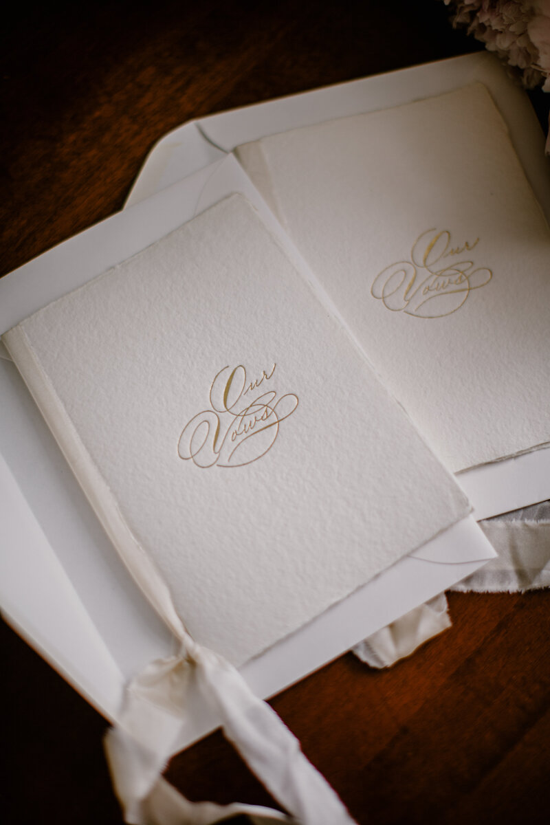 Wedding Vows Cards