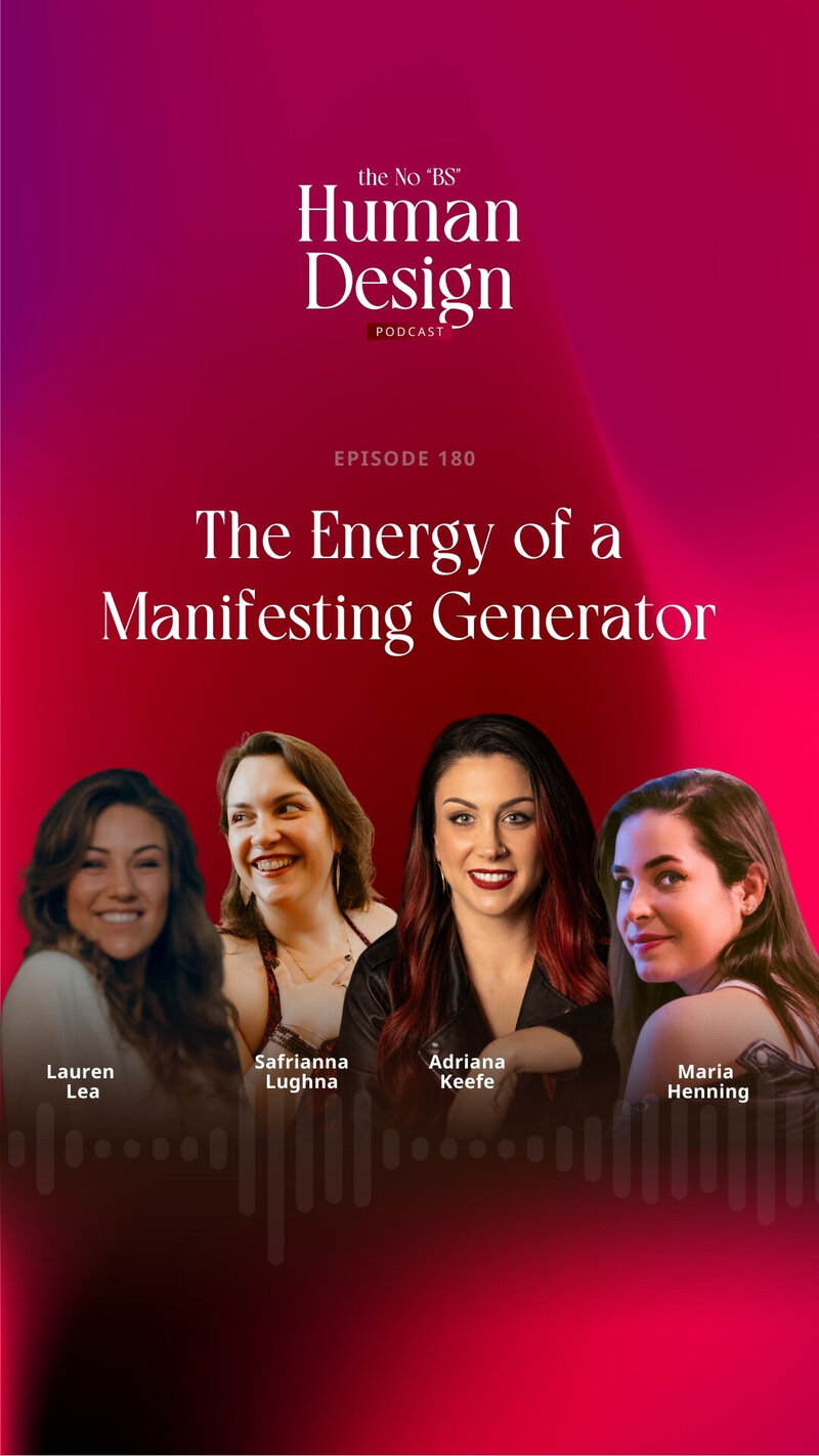 the energy of a manifesting generator