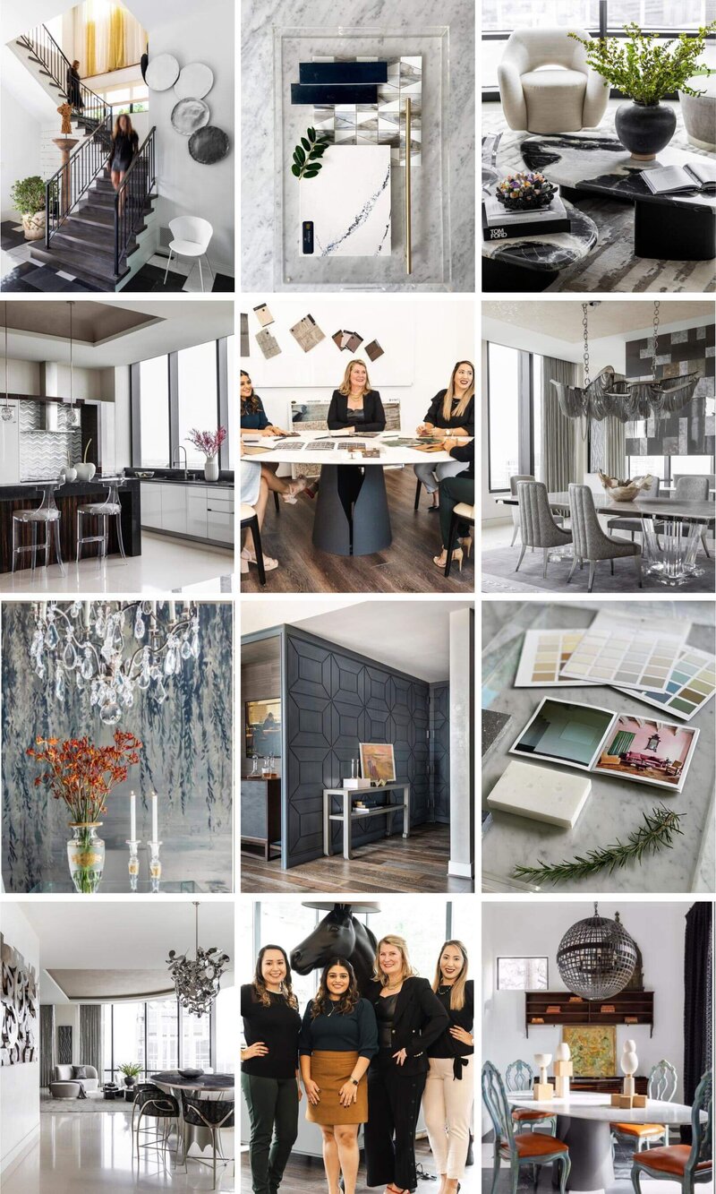 luxury interior design marketing Houston