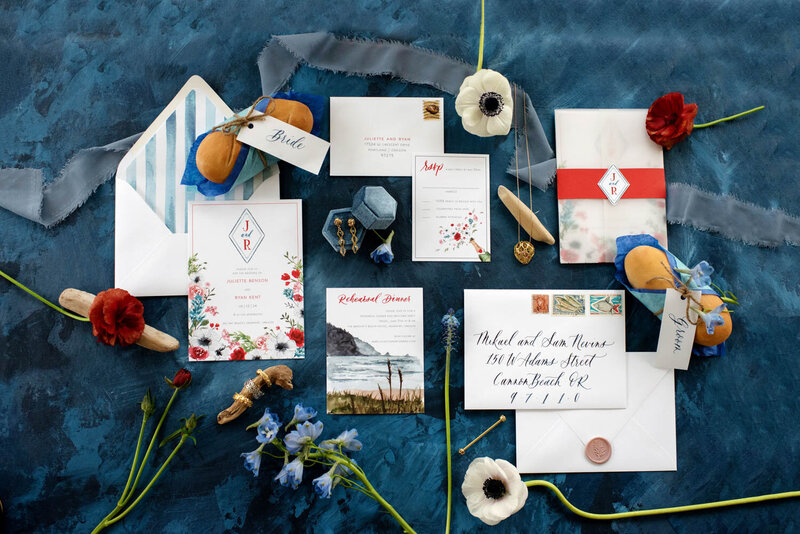 french blue and red coastal elopement210328-110510