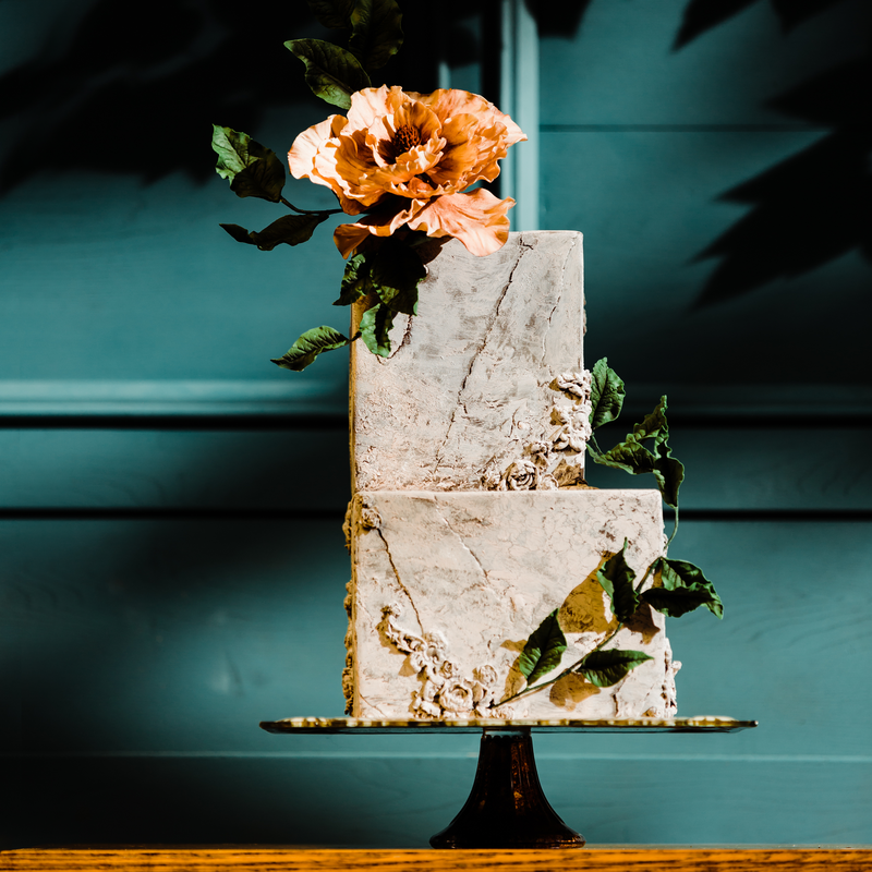Whippt cake and sugar flower - KristiSneddonPhotography