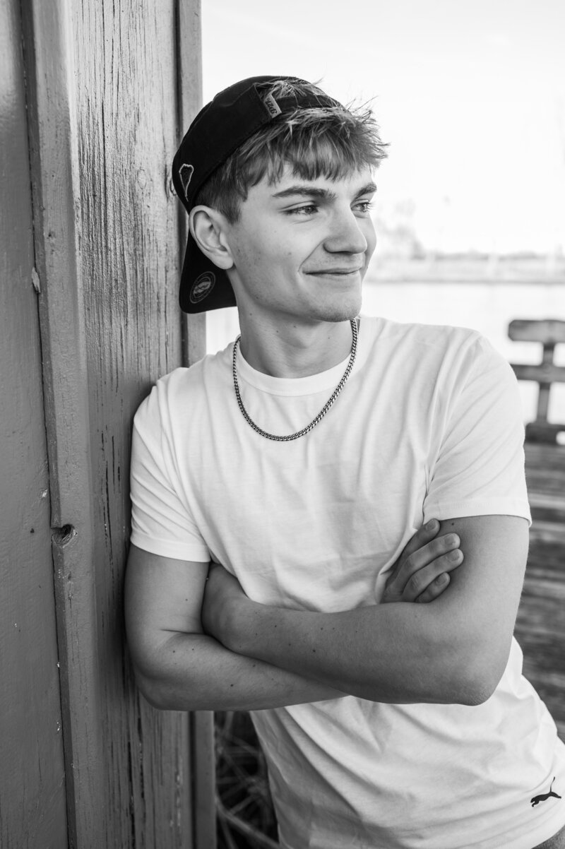 Senior Portraits Senior Year by Don't Blink Photography Southeastern Michigan Storyteller Photographer, black and white, 