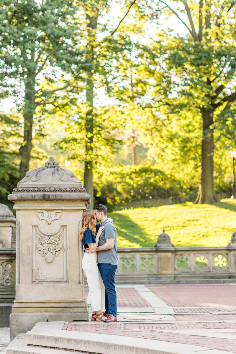 nyc central park engagement photos