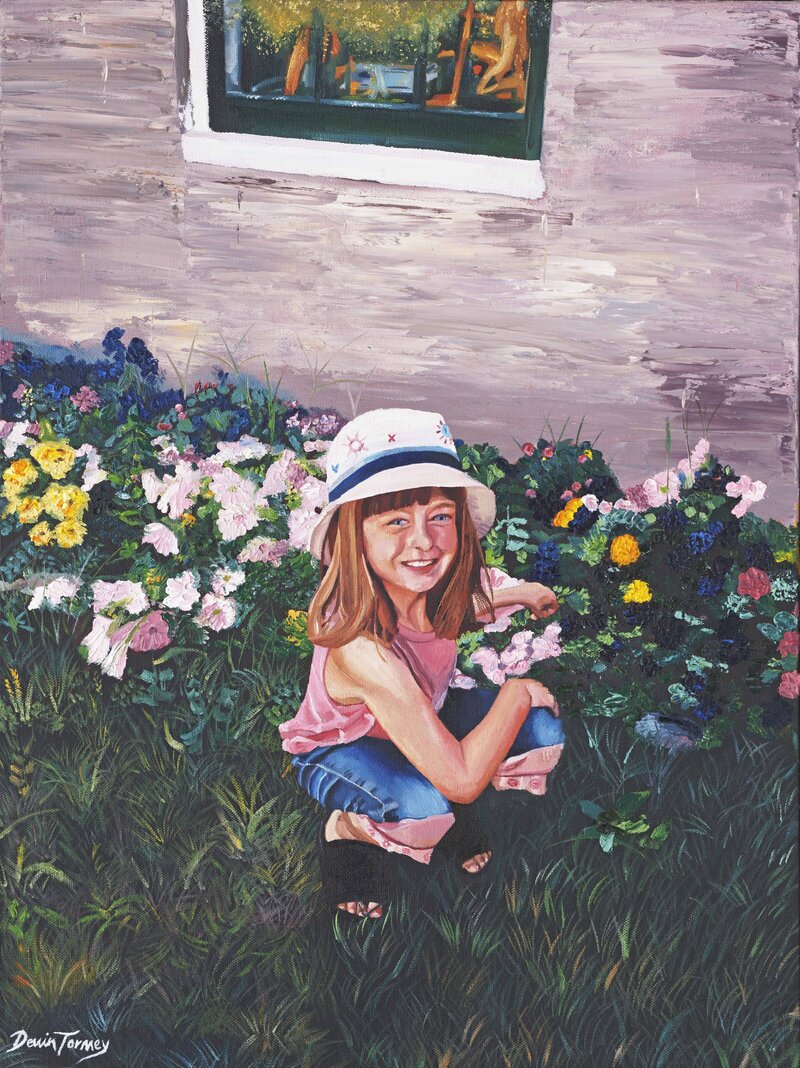 Commissioned Painting of a house