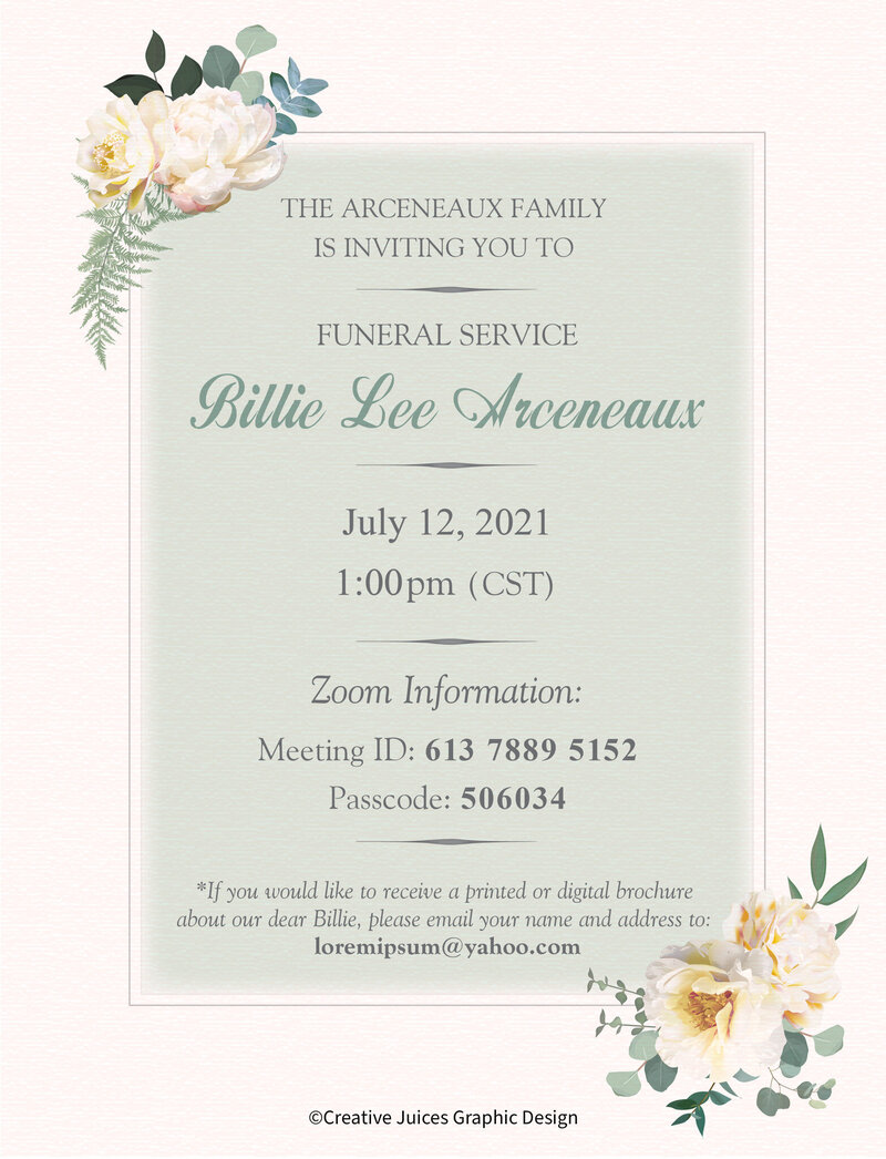 Creative-Juices-Graphic-Design-Memorial-Invitation-Arceneaux