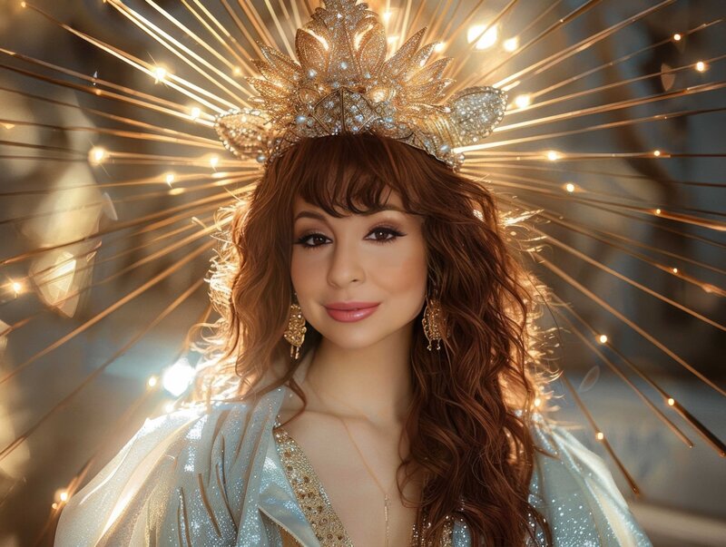 Empowering Branded Character Design in Goddess Star Showit Template